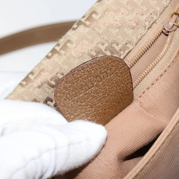 GUCCI Shoulder Bag Canvas Beige Gold 001 113 0712 Auth BA6105 - Picture 2 of 15